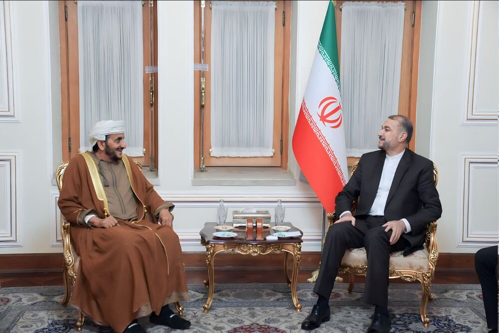 دیدار معاون سیاسی وزیر امور خارجه عمان با شاهزاده عبداللهیان