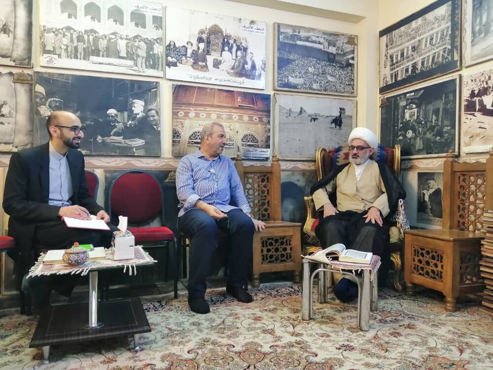 بازدید سفیر ایران در عراق از مرکز تاریخ نجف